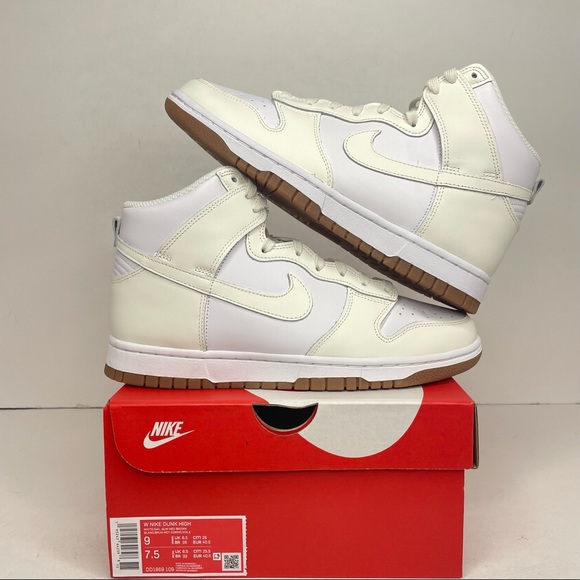 Nike Shoes - Nike Dunk High WMNS “White Gum” NEW 2021